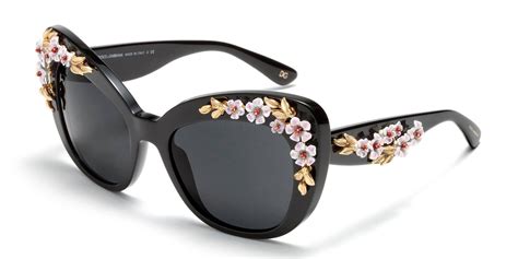 dolce gabbana occhiali fiori|Dolce&Gabbana Sunglasses For Women .